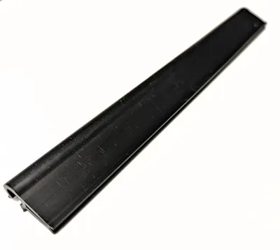 Produktbild von Sichtschutzstreifen zaun|zu Klemmschiene PREMIUM-Clip Zaunblende Doppelstabzaun Schwarz 20er Pack