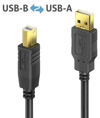 Productafbeelding van PureLink USB 2.0 actieve kabel - zwart - 15,0 meter
