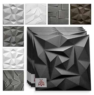 Produktbild von 3D Wandpaneele aus Polystyrol zur Dekoration