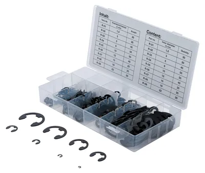 Produktbild von BGS 8039 E-Sicherungsring-Sortiment, 1,5-22 mm, 300-tlg.