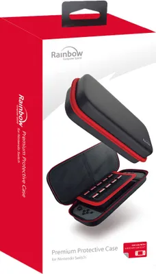 Immagine prodotto di Rainbow Premium Nintendo Switch Cover Rosso Rosso Taglia Unica