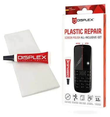 Image de Displex Plastic Polish Screen Polish All-In-One-Set (Kit tout-en-un)