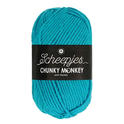 Zdjęcie produktu dla Włóczka Scheepjes Chunky Monkey 100 g - 1068 turkus