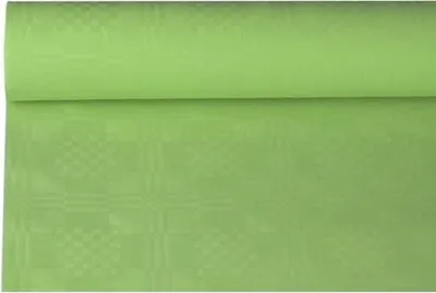 Immagine prodotto di Tovaglia di carta con rilievo damascato 8 m x 1,2 m oliva