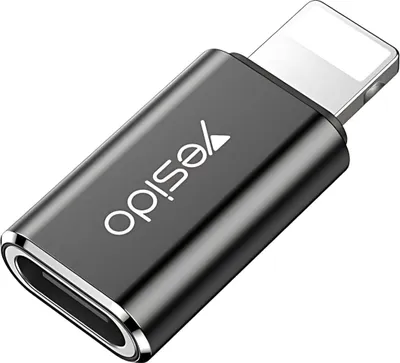 Image de Yesido USB-C to Lightning OTG Adapter - Black