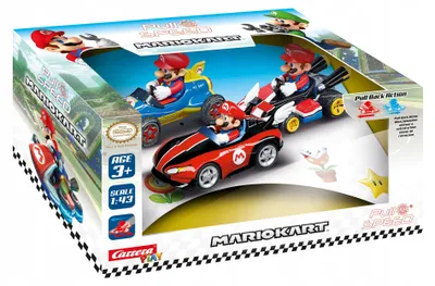 Produktbild von Carrera Pull Back Mario Kart Fahrzeug-Set 1:43