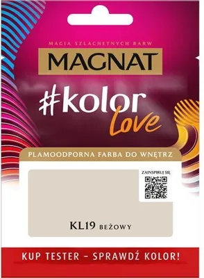 Obrázek produktu pro Magnat #kolorLove TEST KL19 beige 25ML