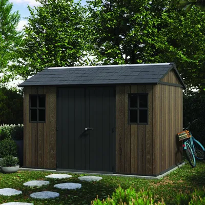 Immagine prodotto di Mcalester - Casetta da Giardino, 350x230x246h cm Marrone Noce