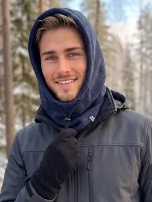 Produktbild von Brandit Arctic Kapuze Blau Blau One Size