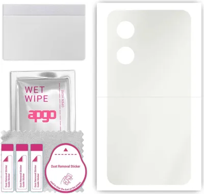 Produktbild von apgo Rückseite Schutzfolie, Matt, kompatibel mit Honor Play 40C, Hinten Hydrogel-Displayschutzfolie mit Positionierhilfe, kratzfest, einfache Montage