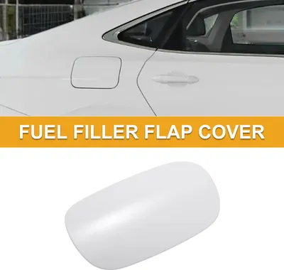 Image de Bouchon De Réservoir De Carburant Pour Mercedes-Benz C180 C200 C260 2015-2020, Couvercle De Trappe De Remplissage De Carburant, Type De Clip N° 2057570106, Abs Blanc