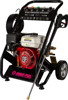 Obrázek produktu pro MARPOL | Benzínový vysokotlaký čistič, OHV, 7 HP, 180 bar, 10 l/min, vysokotlaká pistole, pěnová tryska
