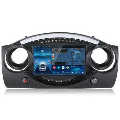 Image de Autoradio Carplay Android 15 pouces pour BMW Mini Cooper S R50 R52 R53 (2000-2007) GPS Navi WIFI 4G BT5.0 DAB+ SWC USB 8 cœurs 4 Go + 64 Go