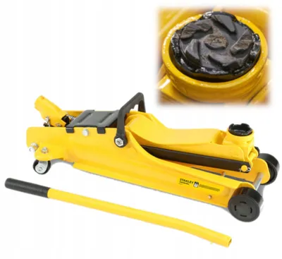 Zdjęcie produktu dla Stanley STMT81251-1, Uniwersalne, 2000 kg, Podnośnik hydrauliczny, 8,5 cm, 38,1 cm, Czarny, Żółty