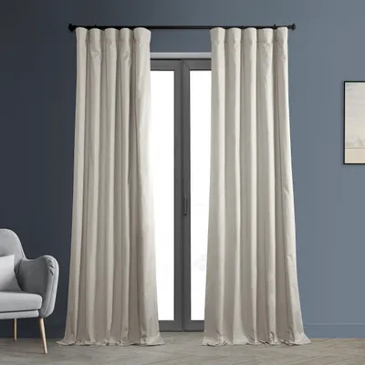 Verdunkelungsvorhang 274 cm, 127 cm breit, 1 Paneel, Haselnussbeige