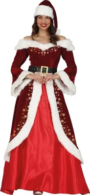 Produktbild von Santa Mom Weihnachtsfrau Damenkostüm