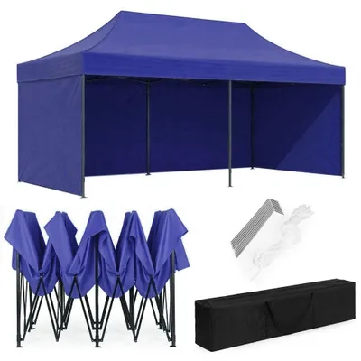 Obrázok produktu pre Automatický záhradný altánok na podujatia 3x6m, modrý