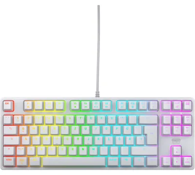 Produktbild von CHERRY K4V2 RGB Tenkeyless White edition, Mechanical gaming keyboard, German