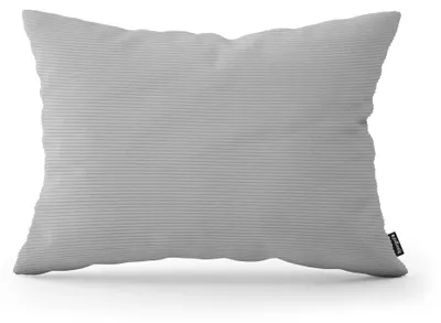 Obrázok produktu pre Dekoratívny vankúš menčester Platinový popol 40 × 55 cm