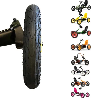Produktbild von Universalreifen 2x Slick-Reifen passend für Berg Buddy 12,5 x 2,25 62-203