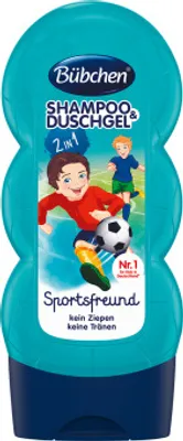 Zdjęcie produktu dla Bübchen Szampon i Prysznic Sportsfreund dla dzieci 230ml 8-pak