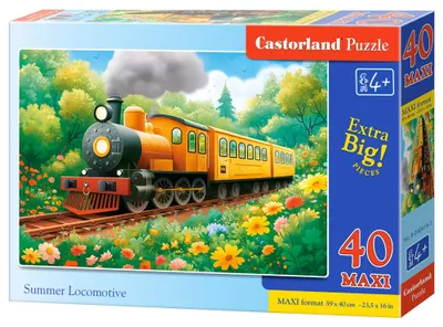 Obrázek produktu pro Puzzle 40 Letní lokomotiva – Castorland