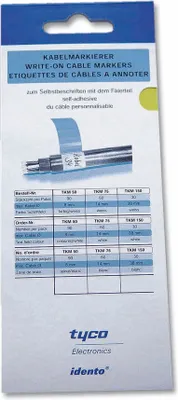 Produktbild von Cimco 182652, Weiß, 150 mm, -30 - 95 °C
