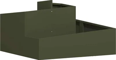 Obrázok produktu pre vidaXL Záhradný kvetináč olivovo zelený 80 x 80 x 50 cm