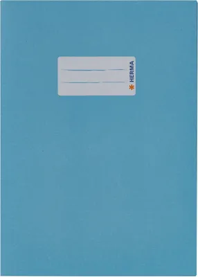 Produktbild von Heftschoner Papier A5 hellblau Packung mit 10 Stück