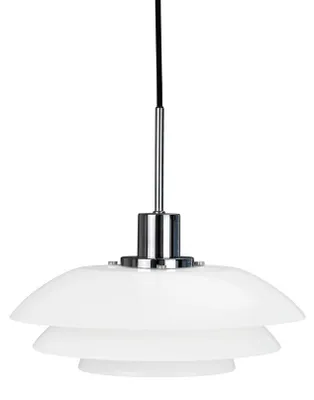Produktbild von Pendelleuchte LED, Hängelampe, Deckenlampe Pendel, Pendellampe Esstisch, Pendelleuchte für Wohnzimmer, Skandinavische Design, DL31 Opal glas weiß