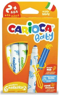 Immagine prodotto di Carioca Pisaki Baby Maxi 6 kolorów