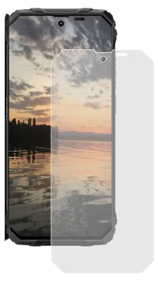 Image de 3x film de protection compatible avec Blackview Fort 1 clair comme du cristal, antibactérien