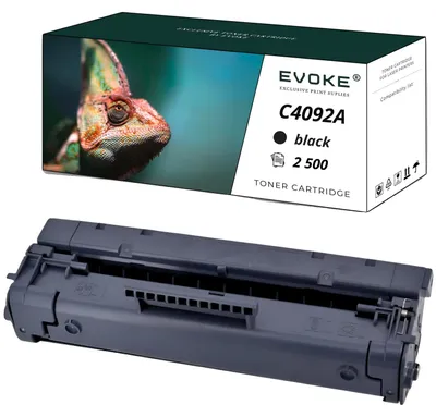 Immagine prodotto di Cartuccia toner, compatibile con HP C4092A, resa di 2500 pagine, nero
