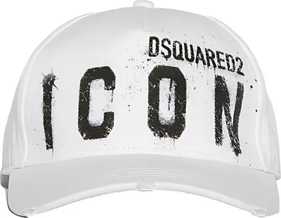Produktbild von Dsquared2 ICON SPRAY Baseball Cap Weiß Uni