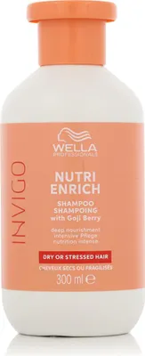Image de Wella Professionals Invigo Nutri-Enrich Shampooing avec Goji Berry shampooing nourrissant pour cheveux secs et abîmés 300 ml