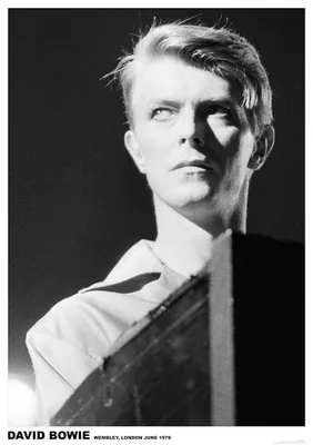 Obrázok produktu pre David BOWIE - Wembley, Londýn, 1978 - Plagát - 59x84 cm