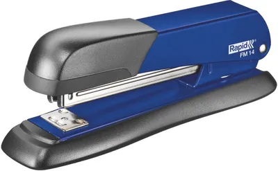 Produktbild von Heftgerät FM14 Metall bis 25 Blatt blau Packung mit 20 Stück