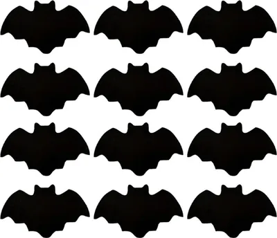 Produktbild von 12 Stück Halloween Fledermaus Löffel Gabel Halter Gruseliger Kürbis Skelett Geist Spinne Schwarze Katze Besteck Filzbezug Urlaub Party Esstisch Dekoration
