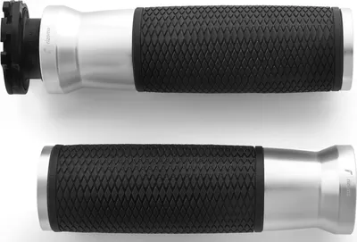 Produktbild von Rizoma Urlo Griffe (Black/Silver)