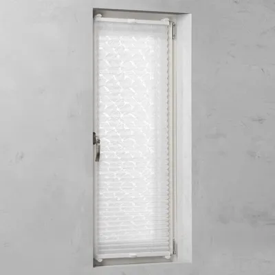 Produktbild von Lichtdurchlässiges Plissee - 120 x 130 - Ohne Bohren - Klemmfix