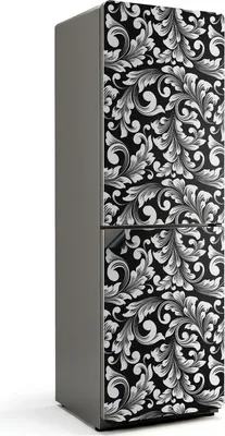 Obrázek produktu pro Magnetický kryt lednice - Dekorativní magnetická fólie do kuchyně - Magnetická dekorace na lednici - Samolepicí magnetická tabule - Magnetická fólie na dveře lednice - 60x180 cm