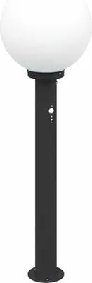 Immagine prodotto di Lampada a paletto con sensore 80 cm Nera IP44