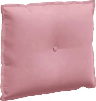 Immagine prodotto di vidaXL Cuscino per schiena Rosa 60 x 50 cm Tessuto in velluto a coste