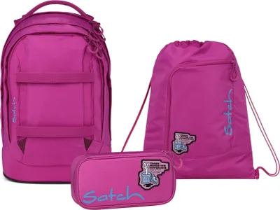 Produktbild von Satch pack Schulrucksack Set Fearless Pink