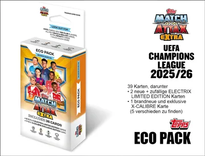 Produktbild von Topps - Match Attax Champions League 2025/26 EXTRA Trading Cards - 1 Blister