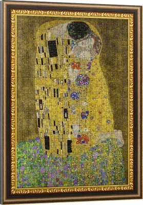 Immagine prodotto di TREFL Puzzle 500 - Puzzlorama Il Bacio Gustav Klimt 37542