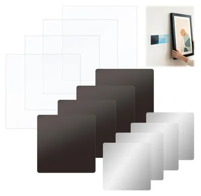 Imagen del producto de Omgoods - Juego de 4 sujetapapeles magnéticos para fotos y carteles