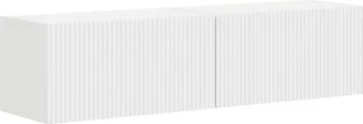 Produktbild von vidaXL TV-Wandschrank 2 stk. Weiß Holzwerkstoff