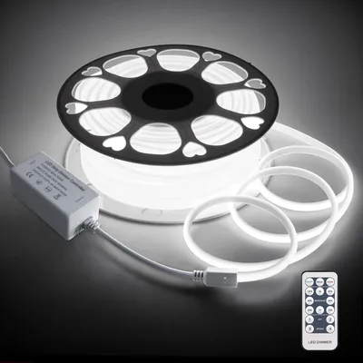 Obrázek produktu pro Pásek LED COB 30m 6000K vodotěsný LED pás 110V stmívatelný.