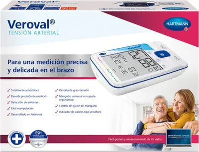 Obrázok produktu pre Tlakomer Hartmann Veroval na hornú časť ramena 1 jednotka
